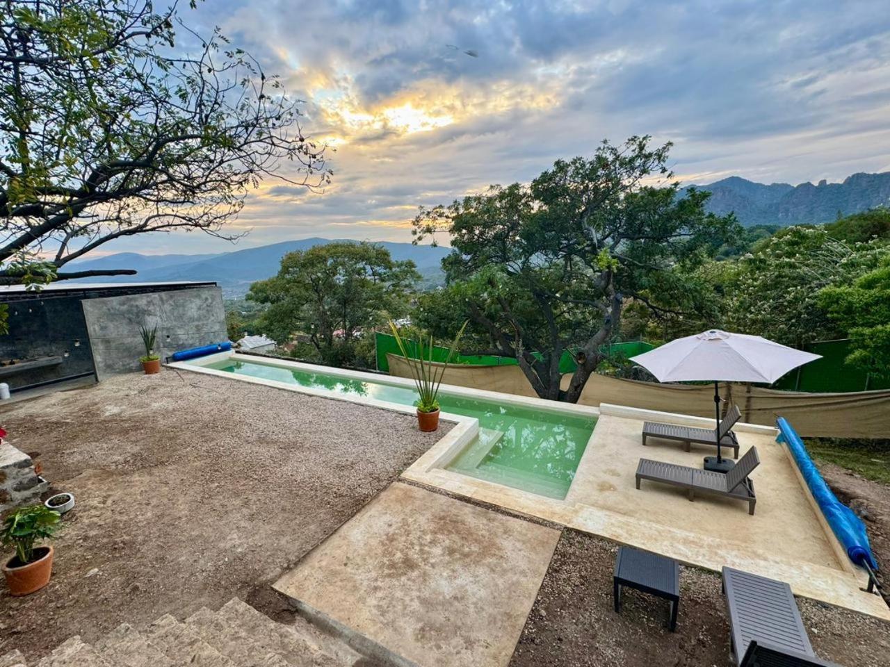 Villa Amara Tepoztlán Esterno foto